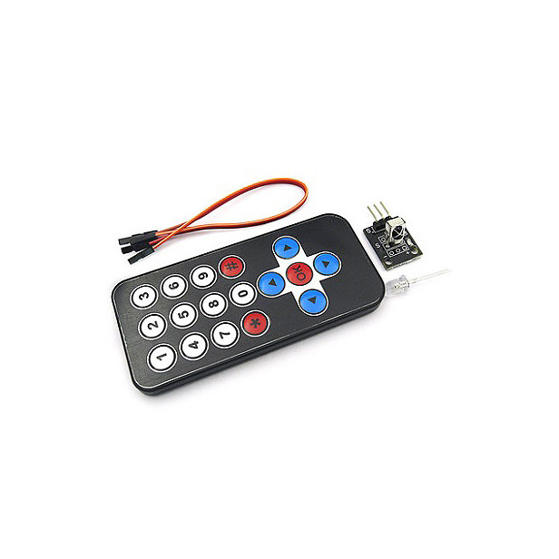 IR Remote Control Kit + 38KHz Receiver | 17 Keys Arduino