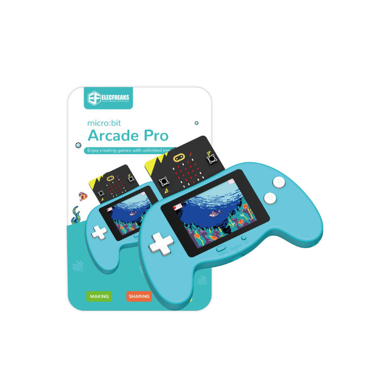 CONSOLA MICROBIT ARCADE PRO ELECFREAKS | MAKECODE ARCADE STEM