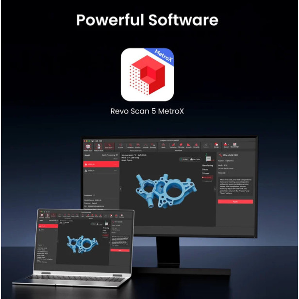 Revopoint MetroX Standard | Escáner 3D Láser | Createc 3D