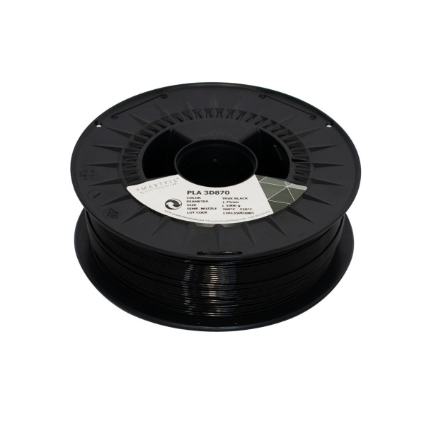 Filamento PLA 3D870 Smartfil True Black (Negro) 1,75 o 2.85 mm