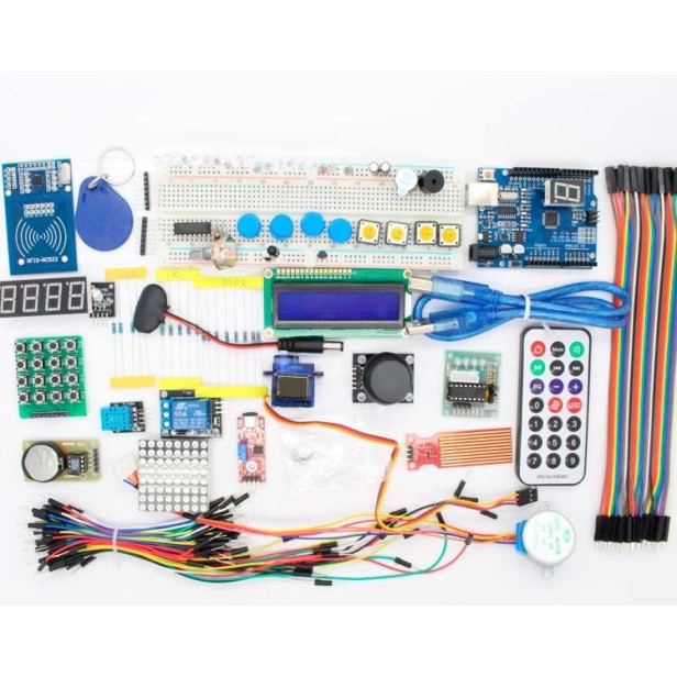 Kit Arduino Uno deluxe compatible