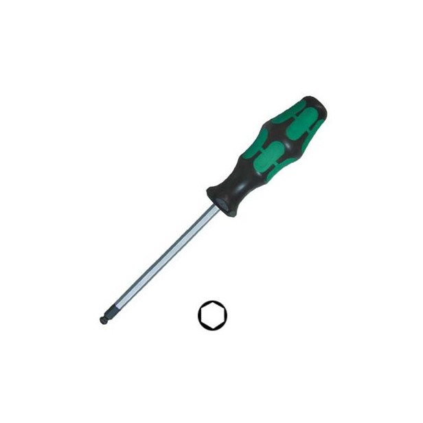 Hexagonal screwdriver with ball screw 2.50mm