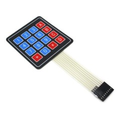 Teclado numérico 4 x 4, Ultra delgado para proyectos Arduino