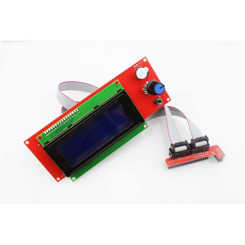 Pantalla 2004 Smart LCD con adaptador para Ramps 1.4