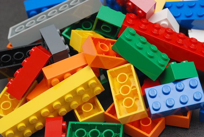 Filamento ABS. Piezas Lego