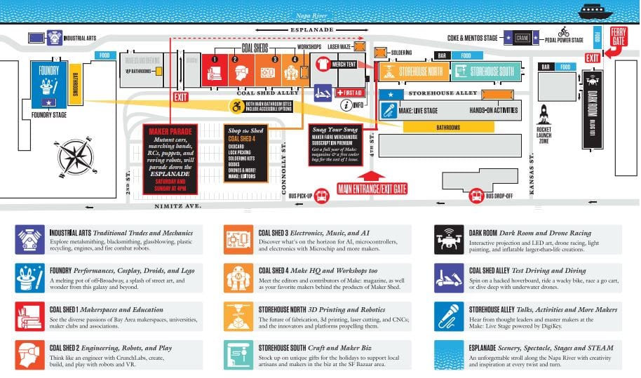 Programa Maker Faire 2024 San Francisco