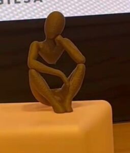 Pieza impresa en impresora 3D. Artesania. TAI Granada 2025