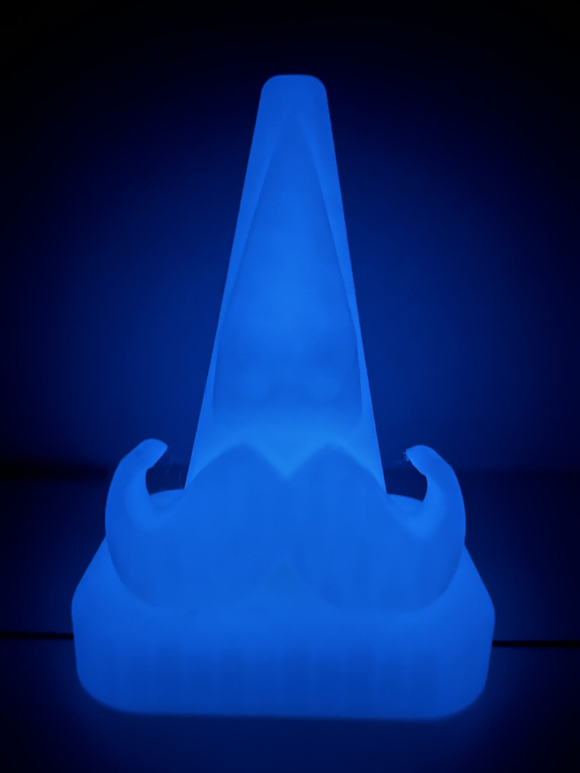 Filamento PLA Glow Azul que brilla en la oscuridad